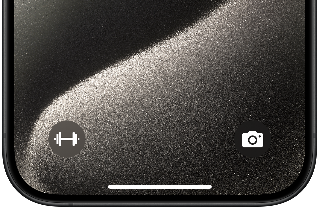 SmartGym Lock Screen button customization on iOS 18