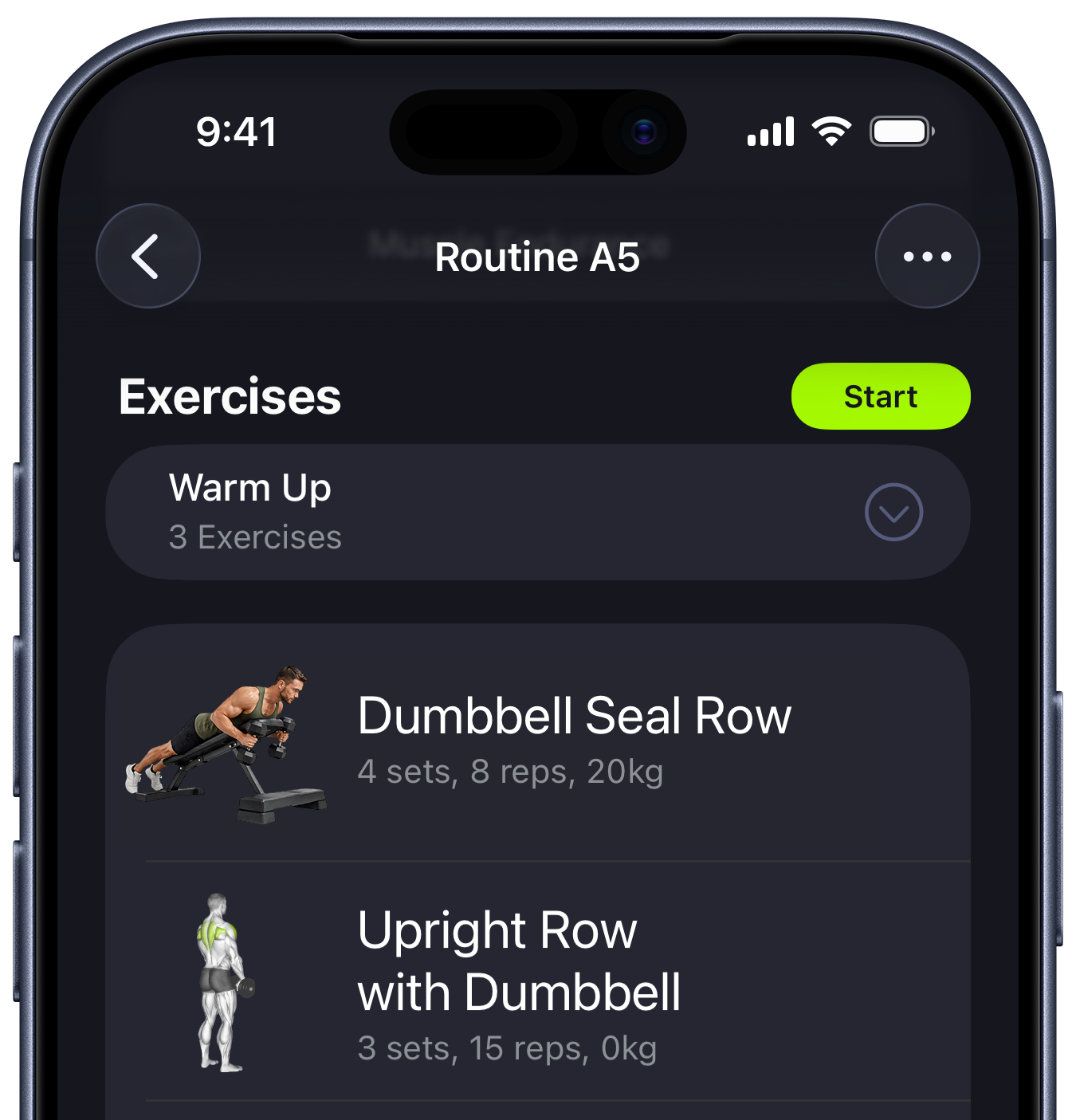 Smart Trainer with support for custom exercises