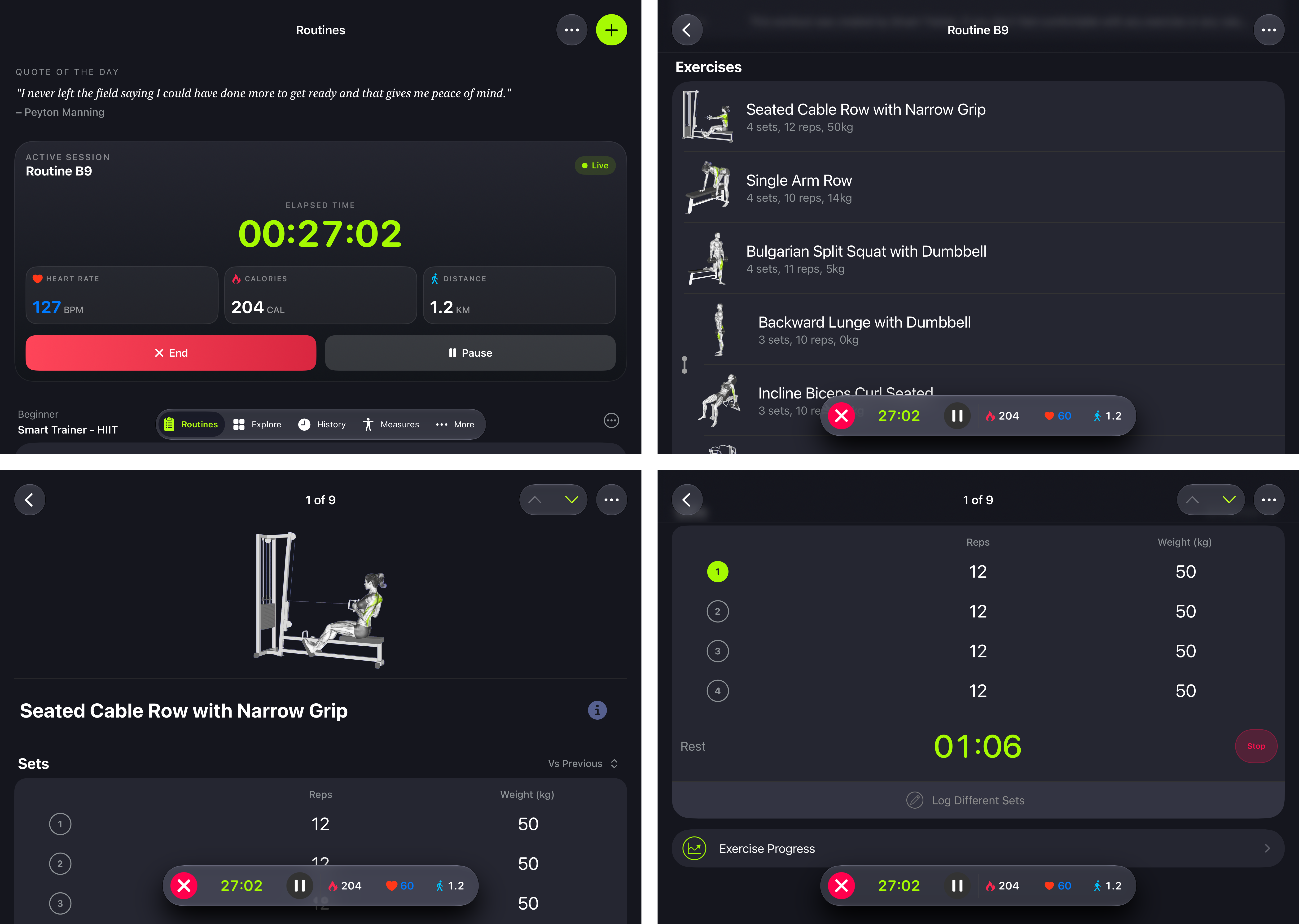 SmartGym adapting from the smallest displays to ultra form factors